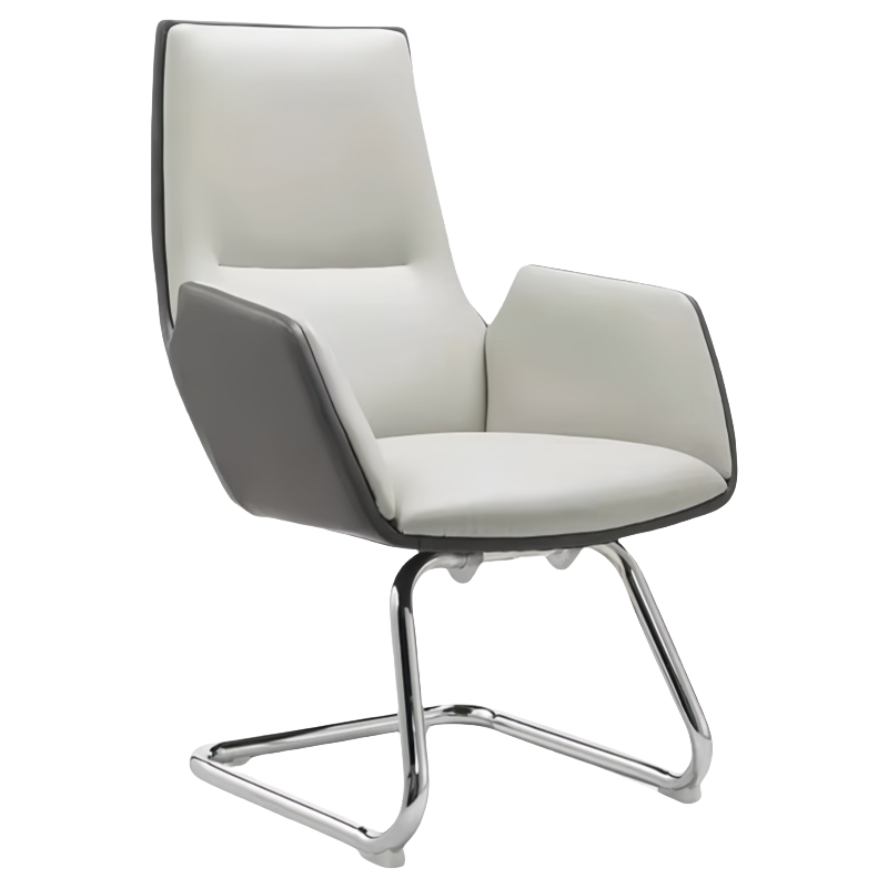 珂洋 弓形椅 88cm(米色) 把高清大图