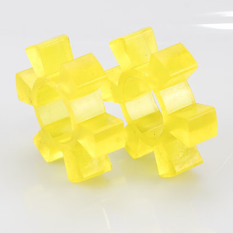 海斯迪克 梅花联轴器 牛筋橡胶六角缓冲垫HKsq-568 外径Φ80(10个)高清大图