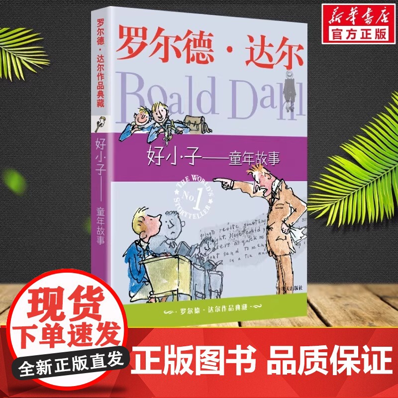 好小子童年故事 罗尔德达尔作品典藏7-9-12-15岁小学生三四五年级老师故事书课外阅读外国儿童经典文学新华正版罗尔德达高清大图