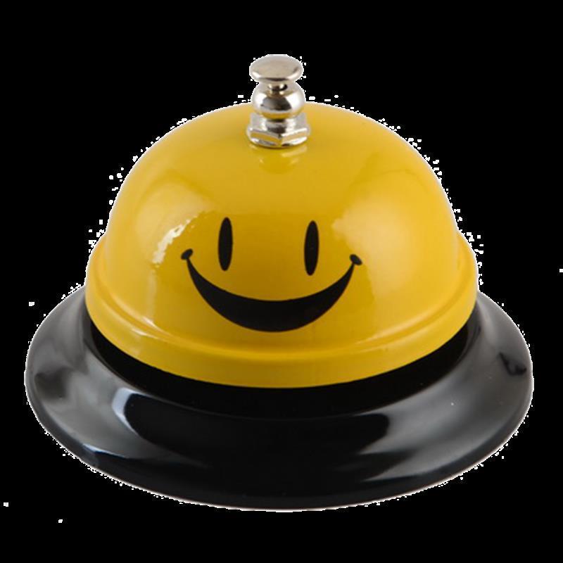 创意可爱铃铛吧台铃传菜铃上菜铃呼叫铃抢答提醒铃服务铃点餐铃银色