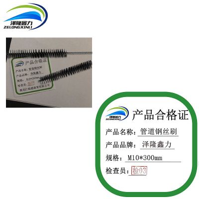 泽隆鑫力管道钢丝刷M10*300mm个