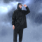 明壹行 MYX-Y3 牛津布 分体式雨衣 均码 黑色(计价单位:件)