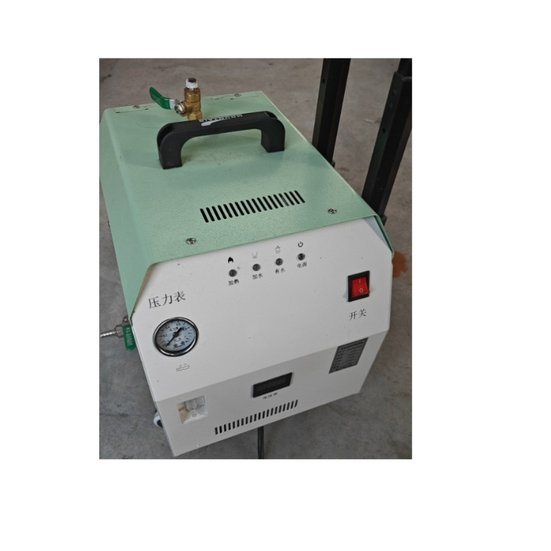 全自动蒸汽机3500瓦绿白主机加挂烫