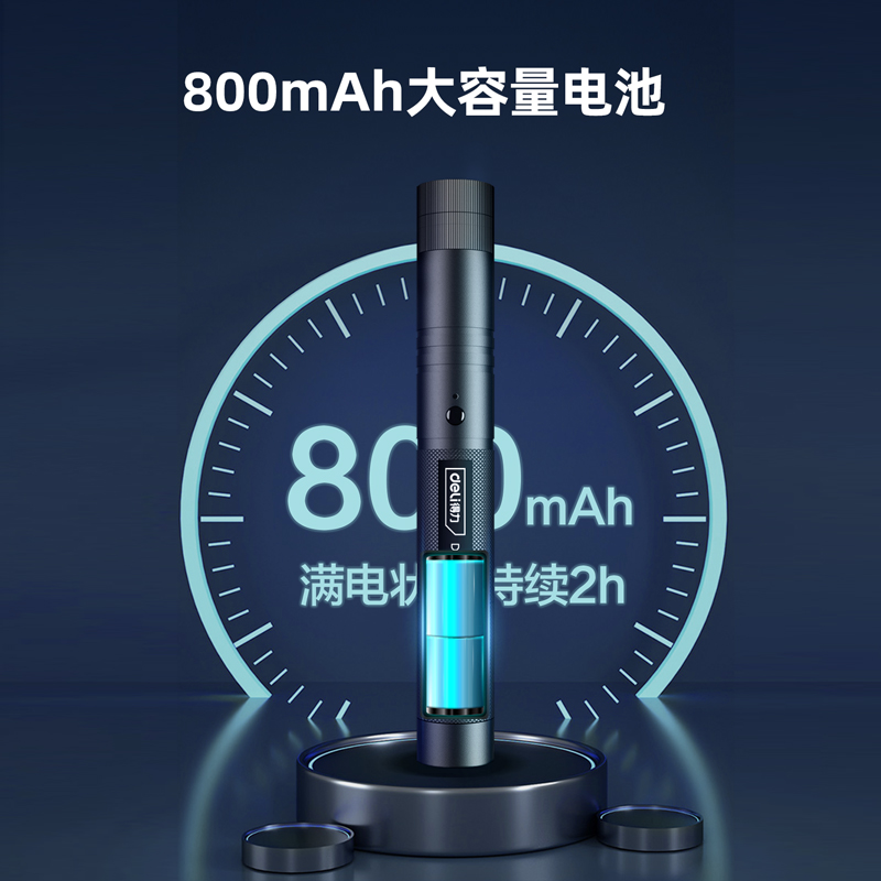激光笔USB充电绿光指示笔绿光远射笔教鞭 [绿光]充电款-DL552008高清大图