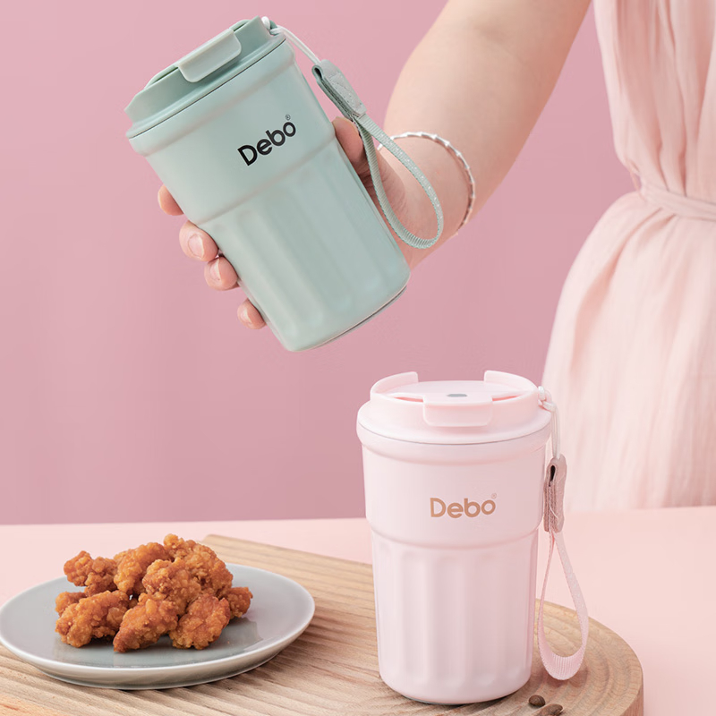 德铂/DEBO DEP-880 圆形 1 粉色 360ml 杯子高清大图