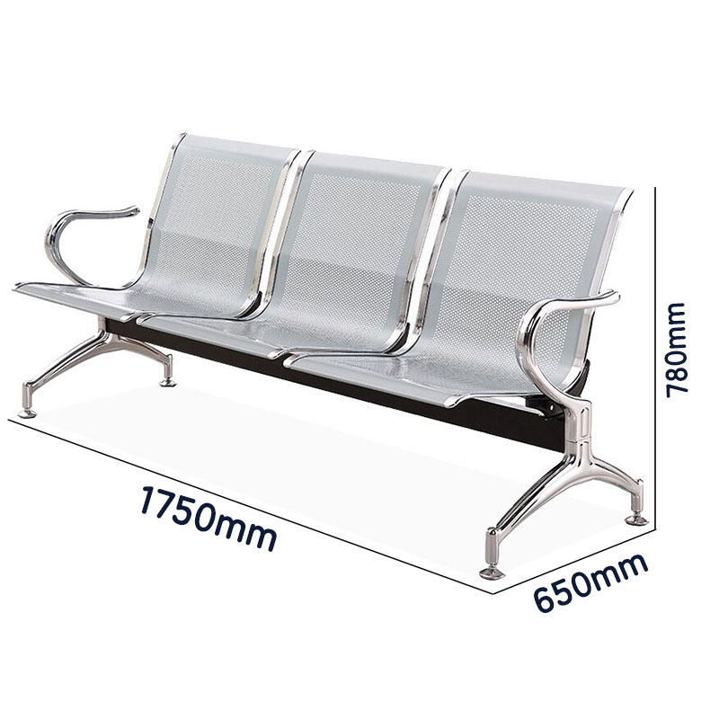 芙瑞塔连排椅 三人位张高清大图