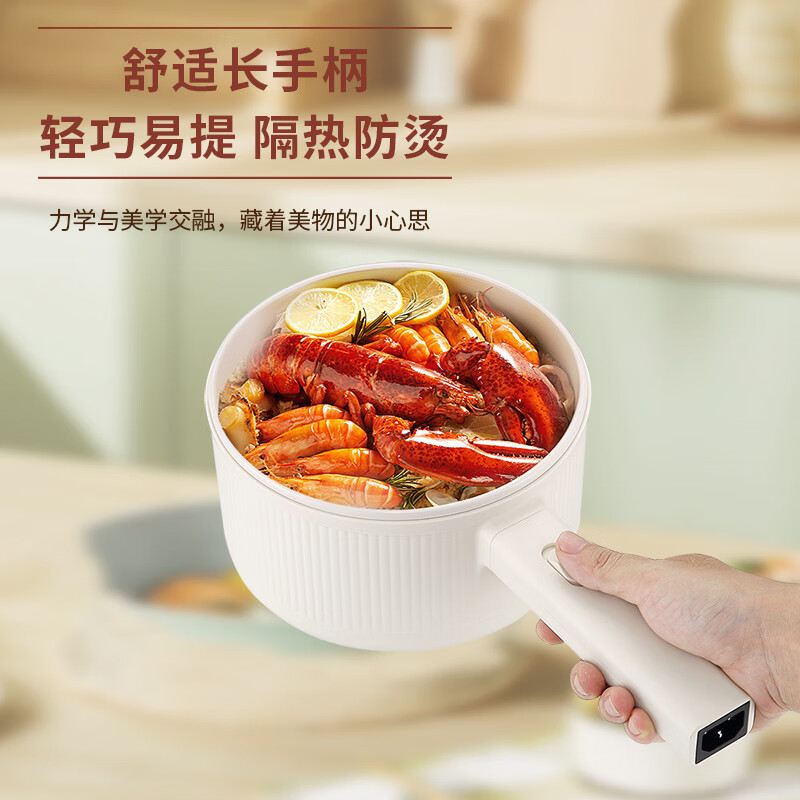 艾贝丽 电煮锅 ABL-DZ21(带蒸笼)高清大图