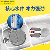 家用马桶水箱卫生间蹲便器蹲厕水箱节能冲力加厚挂墙厕所冲水箱-14L大容量·金边加厚箱体(送安装包·75管)+喷枪套装
