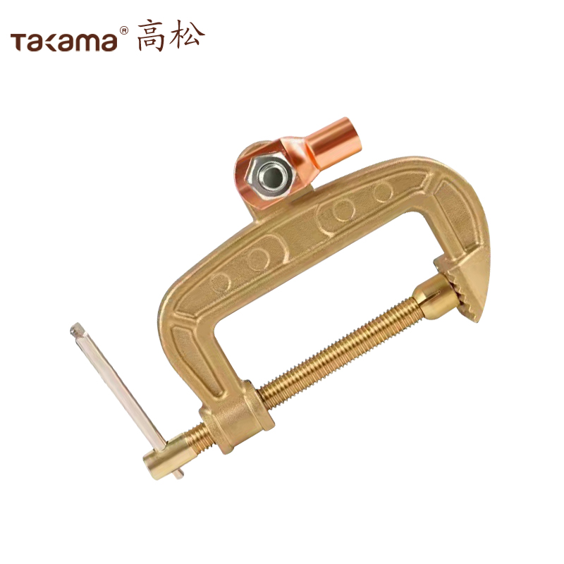 高松takama 电焊机全铜接地线夹C型800A 604118 /1个高清大图