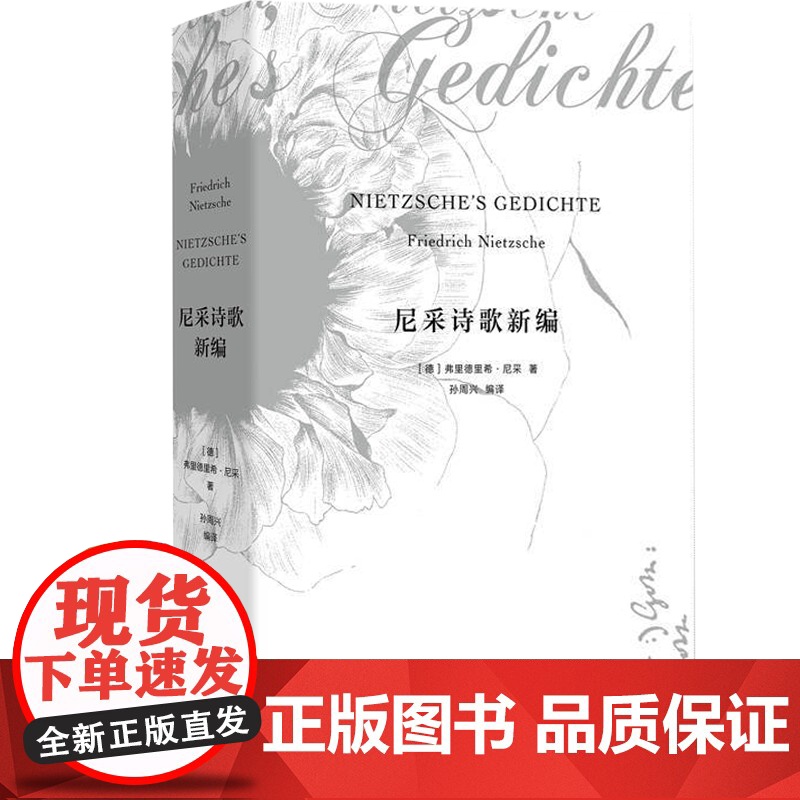 尼采诗歌新编 尼采 诗集 孙周兴编译 外国诗歌 另著/权力意志/悲剧的诞生/查拉图斯特拉如是说 外国文学 上海人民出版社高清大图