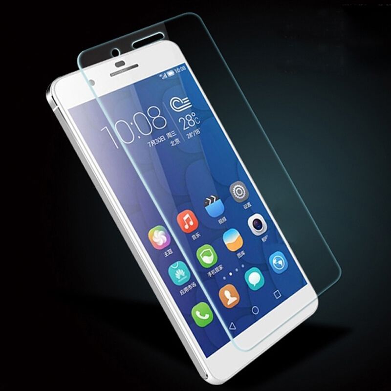 荣耀6钢化膜华为h60l01手机贴膜荣耀6plus高清保护防爆玻璃