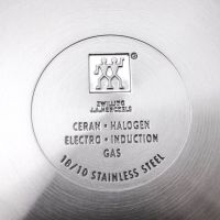 双立人(ZWILLING) Classic系列30cm炒锅5件套 不锈钢蒸笼 炊具进口不粘煎锅组合