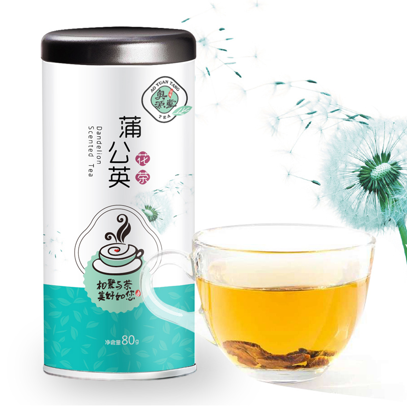 奥源堂蒲公英茶花草茶 长白山野生婆婆丁茶 80g