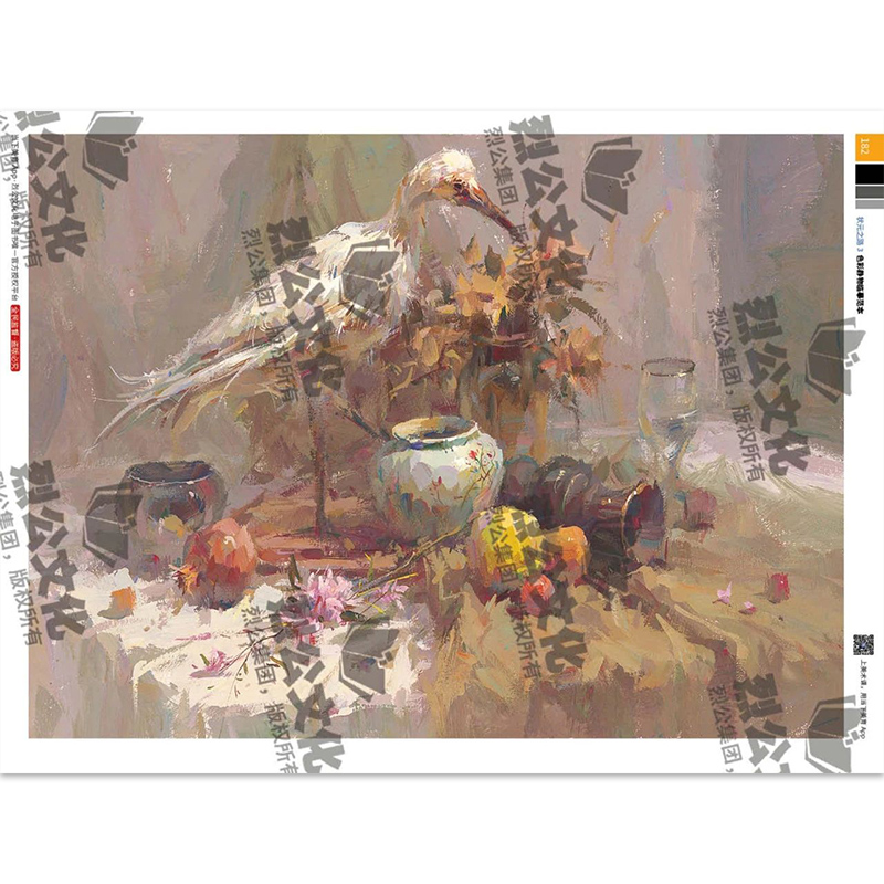状元之路3色彩静物临摹范本 [正版]状元之路3色彩静物临摹范本 2024烈公文化吕富强高清大图