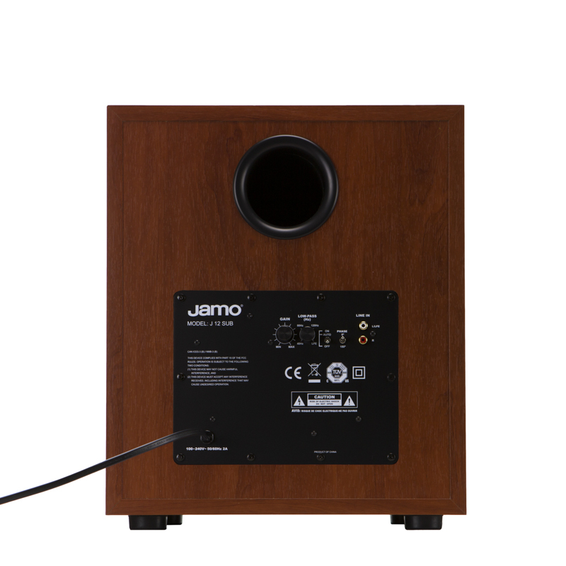 JAMO/尊宝 J112SUB家庭影院家用大功率重低音有源低音炮音箱音响