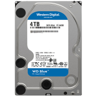 WD西部数据WD40EZAZ 4T台式机机械硬盘4tb 5400转256M串口蓝盘