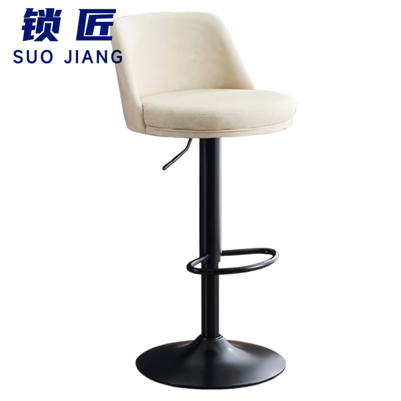 锁匠 高脚椅 米色 把高清大图