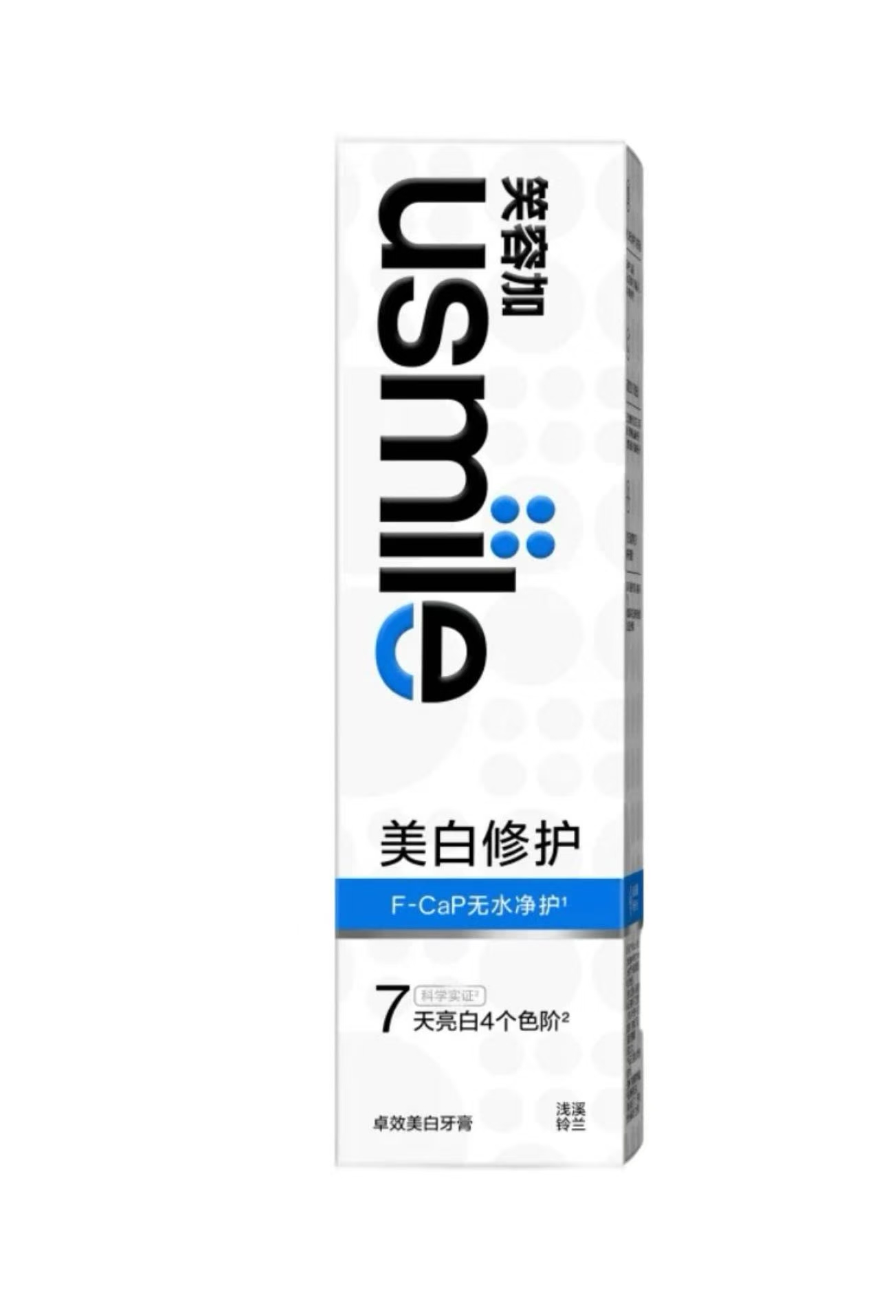 smile笑容加卓效美白 无损美白牙膏 浅溪铃兰 80g