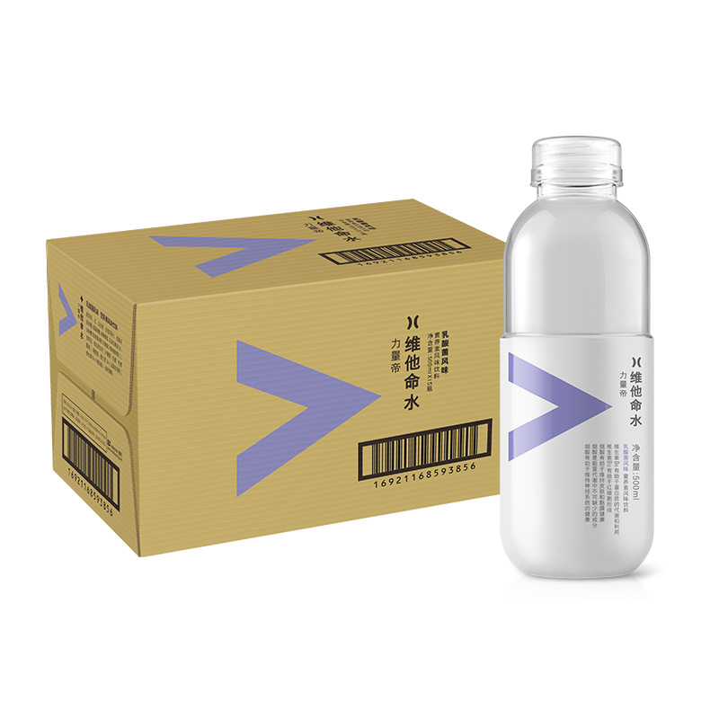 农夫山泉 维他命水全能王饮料乳酸菌口味500ml*15瓶 箱装高清大图