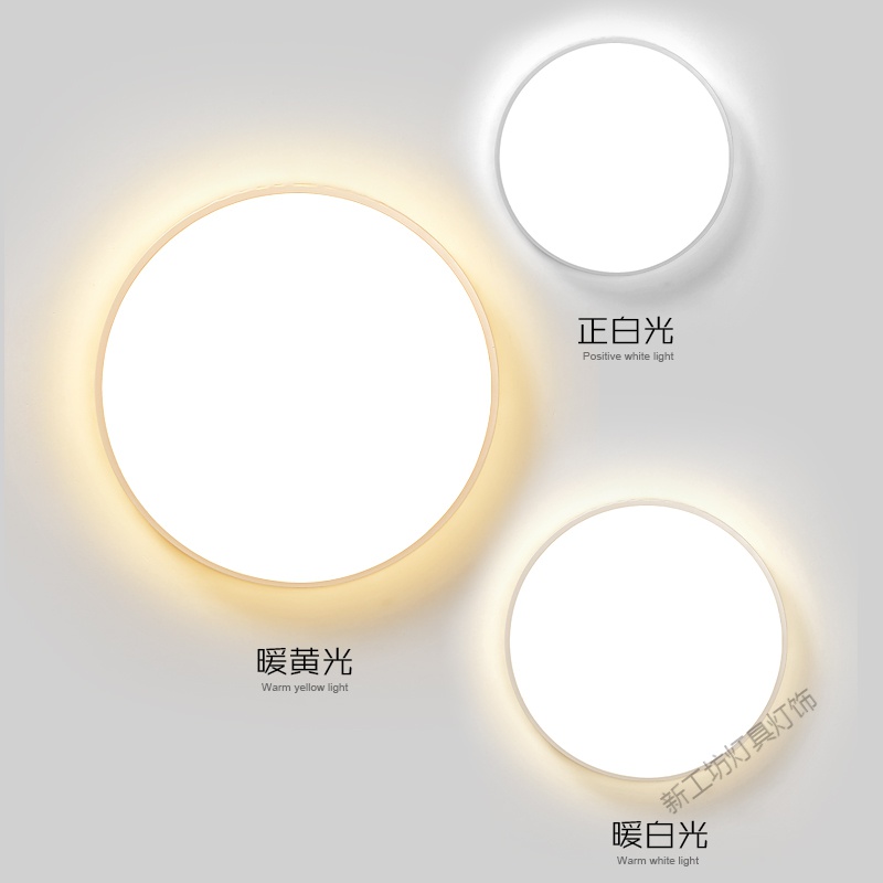 苏宁放心购 主卧室灯led吸顶灯温馨浪漫房间2019年新款创意个性简约现代儿童高清大图
