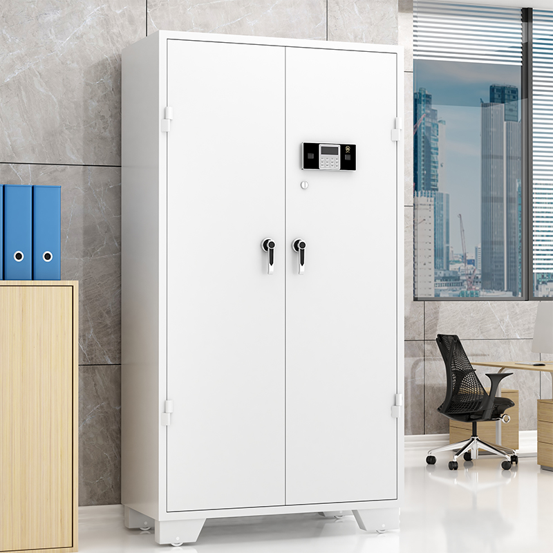 初嘉 CJ QG-2可定制枪柜管制器械保管柜密码锁加厚智能枪弹存放柜 灰白色 1.8米高步枪柜