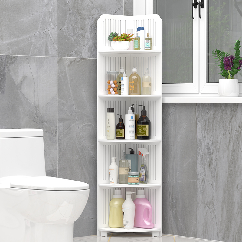 浴室三角置物架卫生间三角架落地收纳架厕所角架洗手间用品整理架旋律