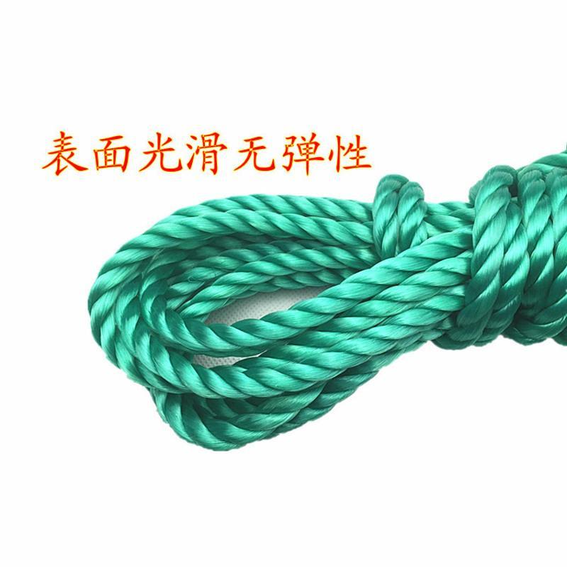 2MM蓝色300米 1MM-8MM尼龙绳粗细绳建筑线绳爬藤补网捆绑绳大棚绳聚乙烯塑料绳