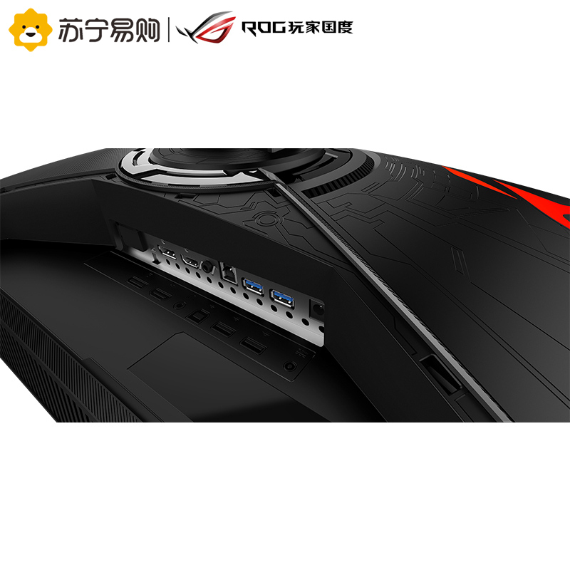 华硕ROG PG349Q 34英寸 曲面带鱼屏 120Hz 超2K IPS屏 G-sync二代 Aura-sync神光同步 自营电竞液晶显示器