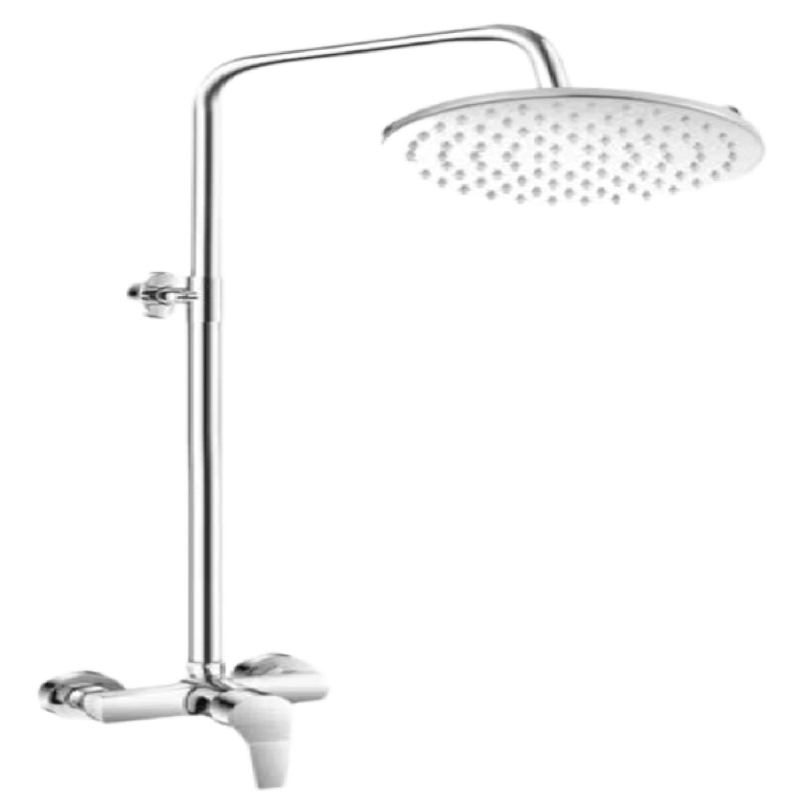 熙颖妮黄铜一档淋浴花洒酒店工程用淋浴花洒LYHS-1DT套高清大图