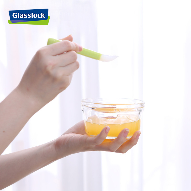 GLASSLOCK/三光云彩 钢化耐热玻璃单品保鲜盒 OCCT 耐230℃烤箱用 190ml高清大图