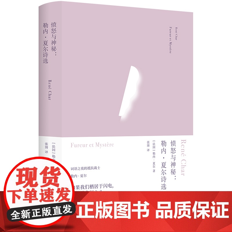 愤怒与神秘:勒内·夏尔诗选(俄耳甫斯诗译丛)高清大图