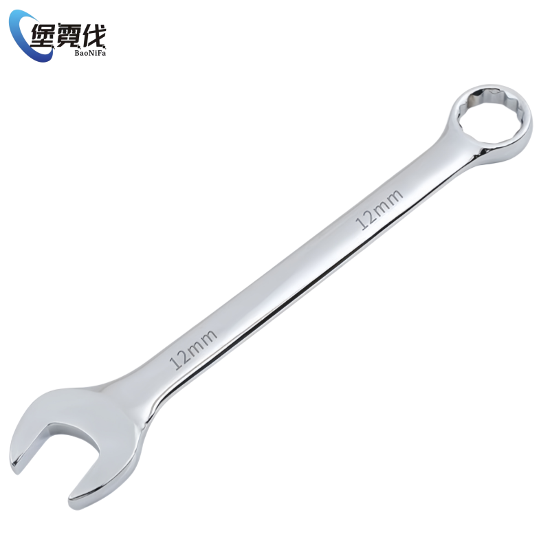 堡霓伐 梅花开口扳手 12mm 把高清大图