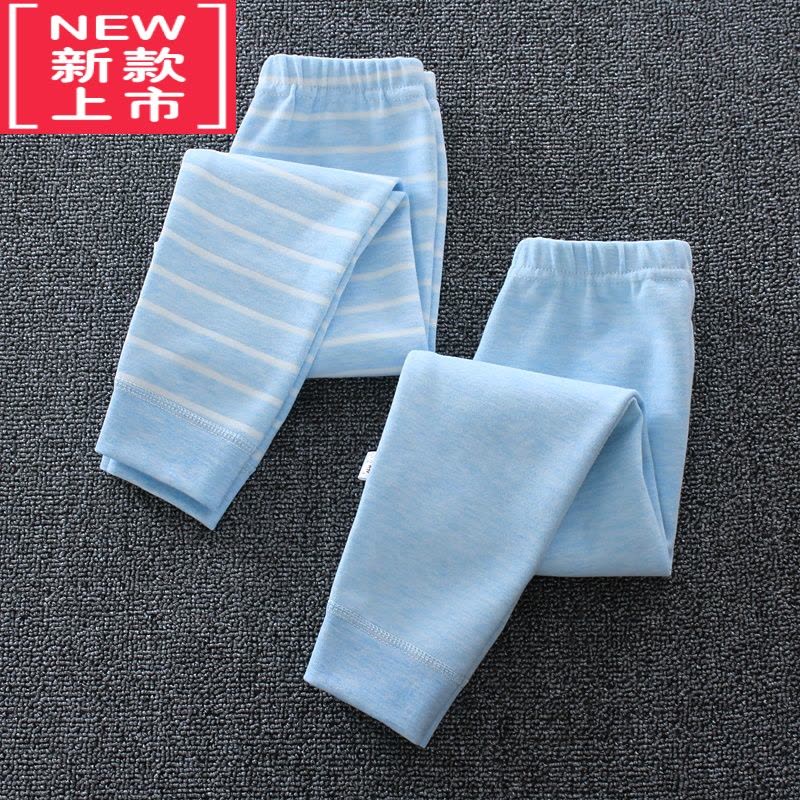 可莉允两条装儿童秋裤保暖男女宝宝线裤衬裤春秋冬厚款打底裤棉毛裤保暖裤图片