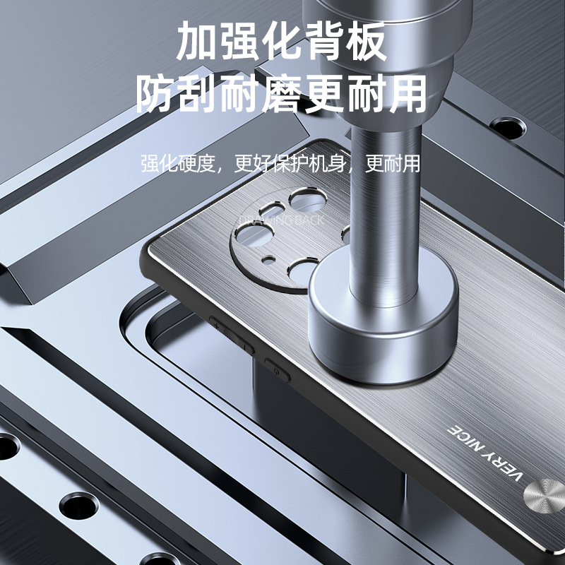 安美宝华为mate40pro手机壳mate40新款金属防摔背板mate30网红潮款mate30pro保护套5g版全包硅胶