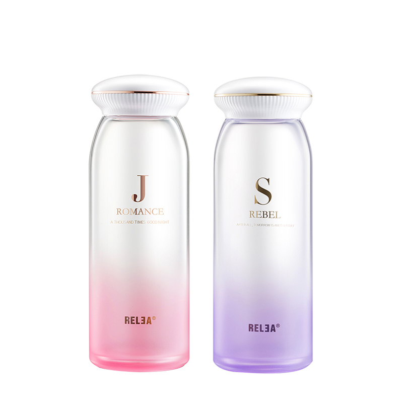 物生物贝壳玻璃杯 便携女创意韩版大容量学生随手杯 460ml