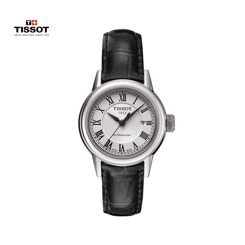 瑞士TISSOT 天梭 卡森系列 简约自动机械女表T085.207.16.013.00高清大图