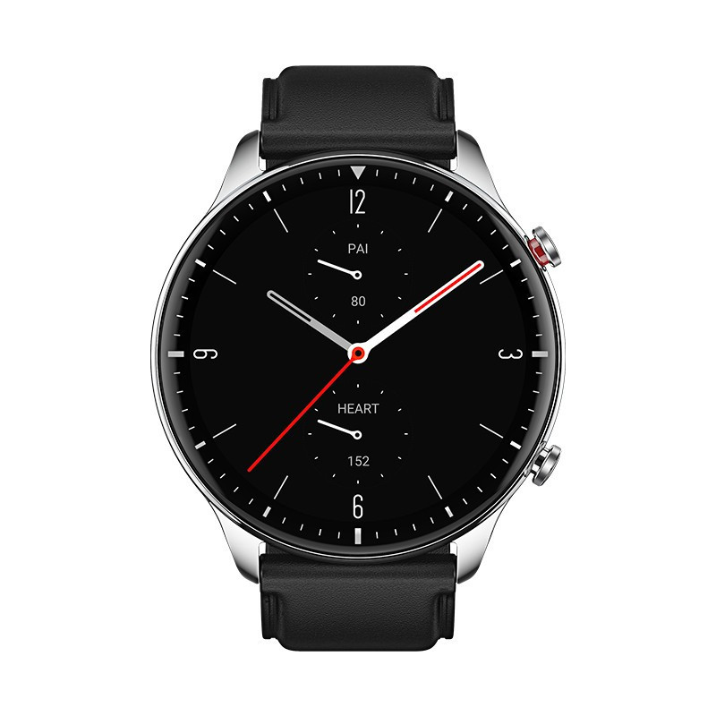 小米生态 amazfit gtr2 运动智能手表 经典款 曜石黑 不锈钢 ct