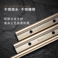 卡贝手摇阳台三杆晾衣架