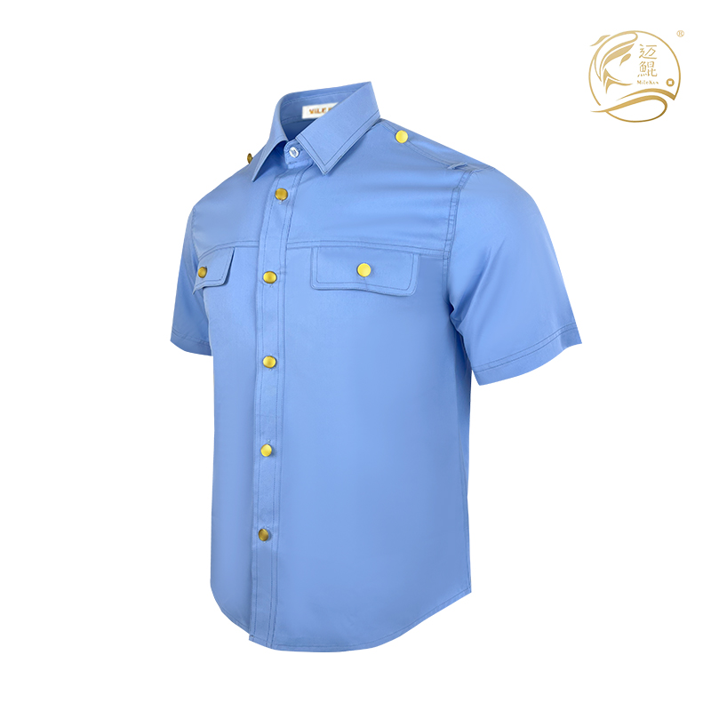 短袖工作服T-029高清大图