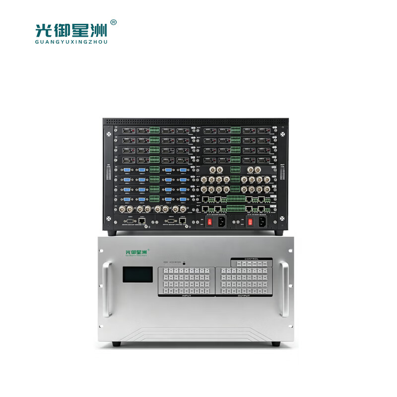 光御星洲 GY-HD3636 混合矩阵高清视频矩阵切换器 36进36出 无缝切换支持拼接 双电源1卡4路 一套高清大图