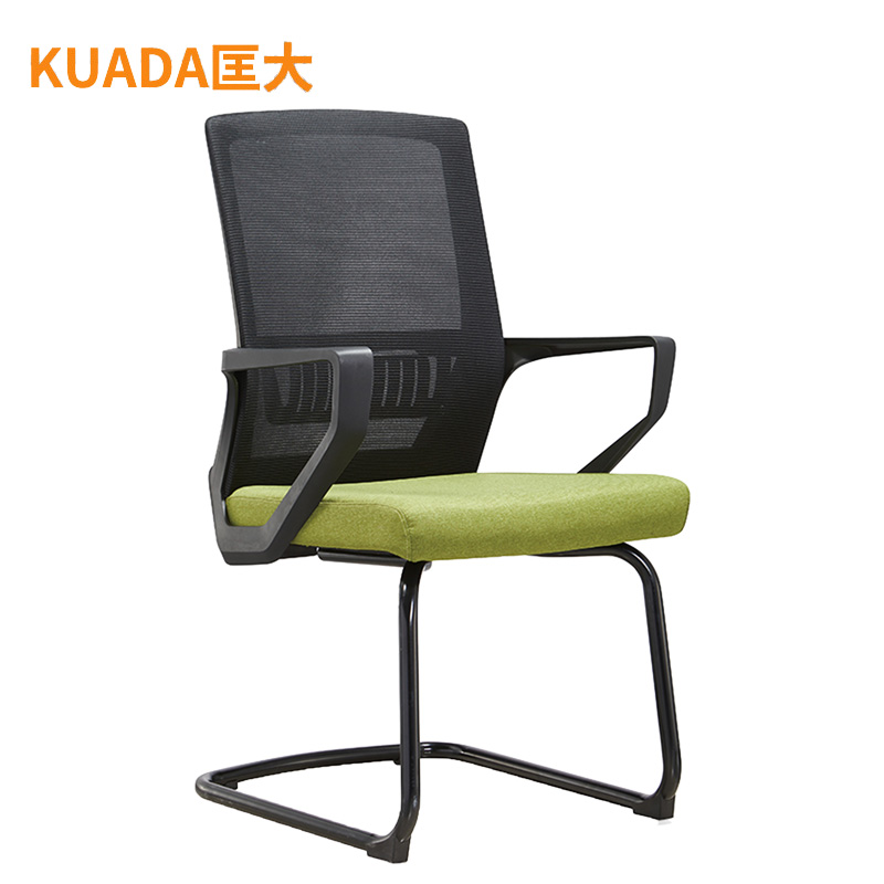匡大网布办公椅弓形椅职员椅电脑椅 定型海绵 KDT440高清大图
