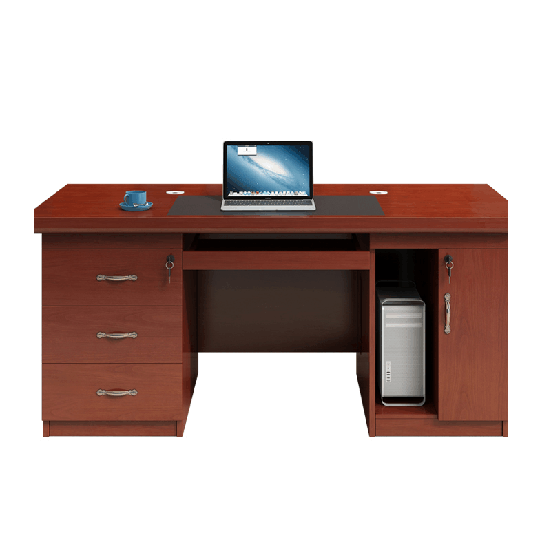 炯豪 实木办公桌 1.6m/张图片