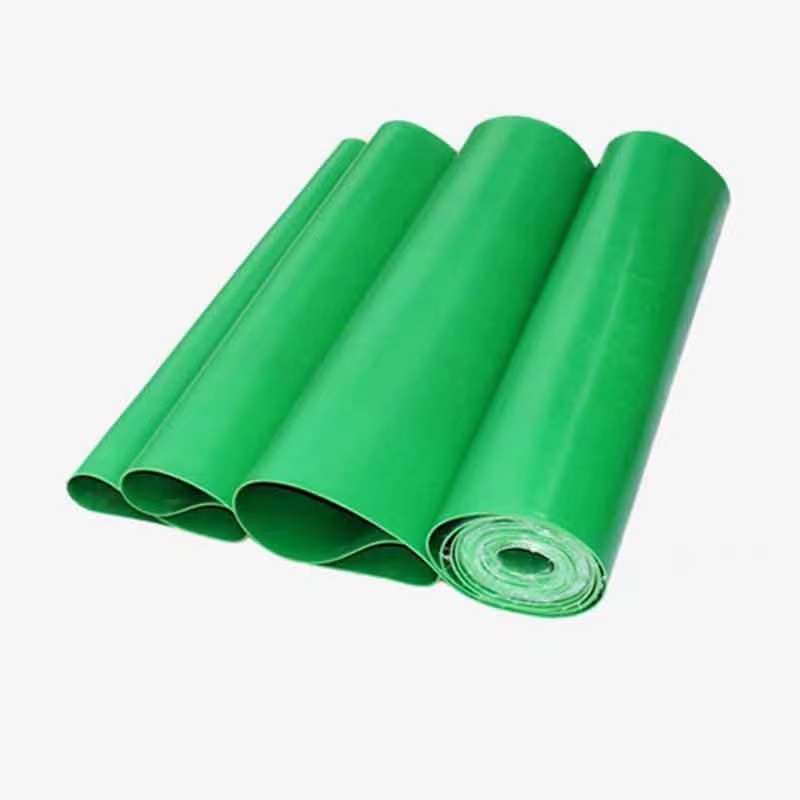 伟鹏双兴绿色绝缘橡胶板防滑耐磨橡胶垫 2mm(1米*12米*50公斤 )卷高清大图