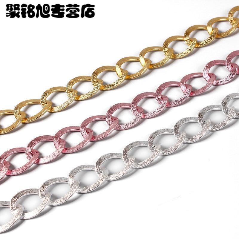 衣架裤架链接条铁环服装店套装连体金属链条环皮条连接条简约