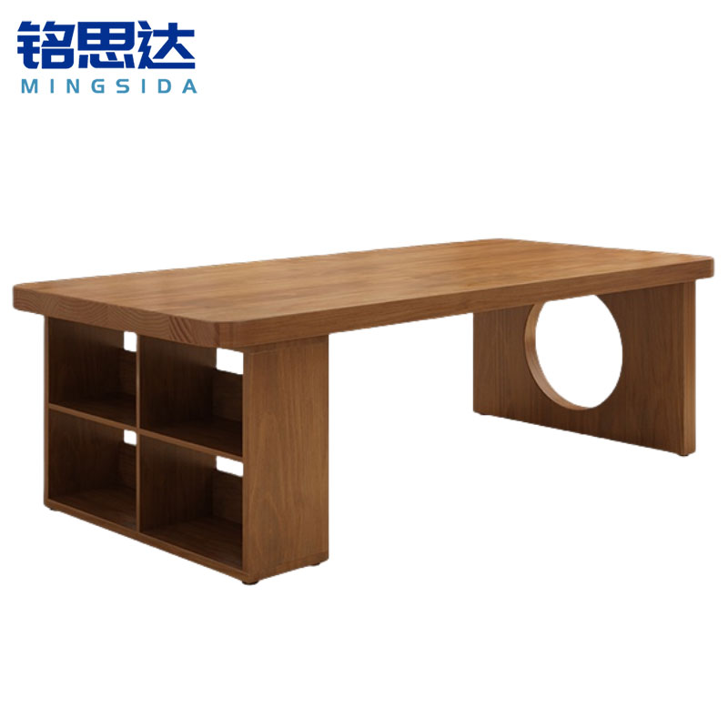 铭思达实木书桌高清大图