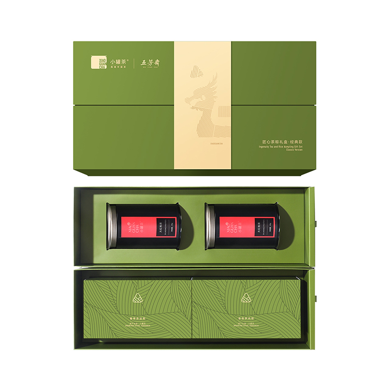 [端午]小罐茶五芳斋匠心茶粽礼盒·经典款大红袍茶叶粽子礼盒装