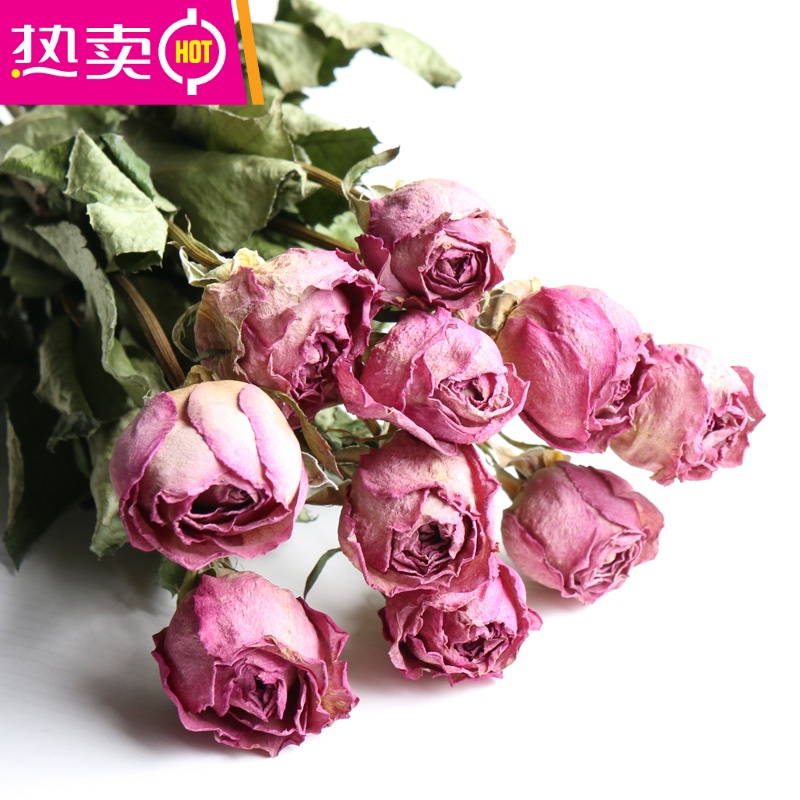 玫瑰干花花束云南多头蔷薇玫瑰泡泡真花花材复古森系装饰家居摆设fenghou 推荐 小玫瑰混搭一束10支图片 高清实拍大图 苏宁易购