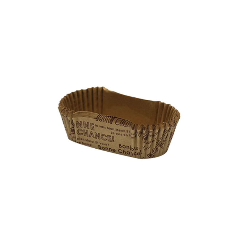 蛋糕纸托 “船型小号椭圆 长7.5cm宽3.5cm高2.5cm”高清大图