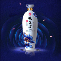 国产白酒 贵州正品 52度鸭溪窖蓝美人 浓香型白酒 500ml 礼盒装 正品