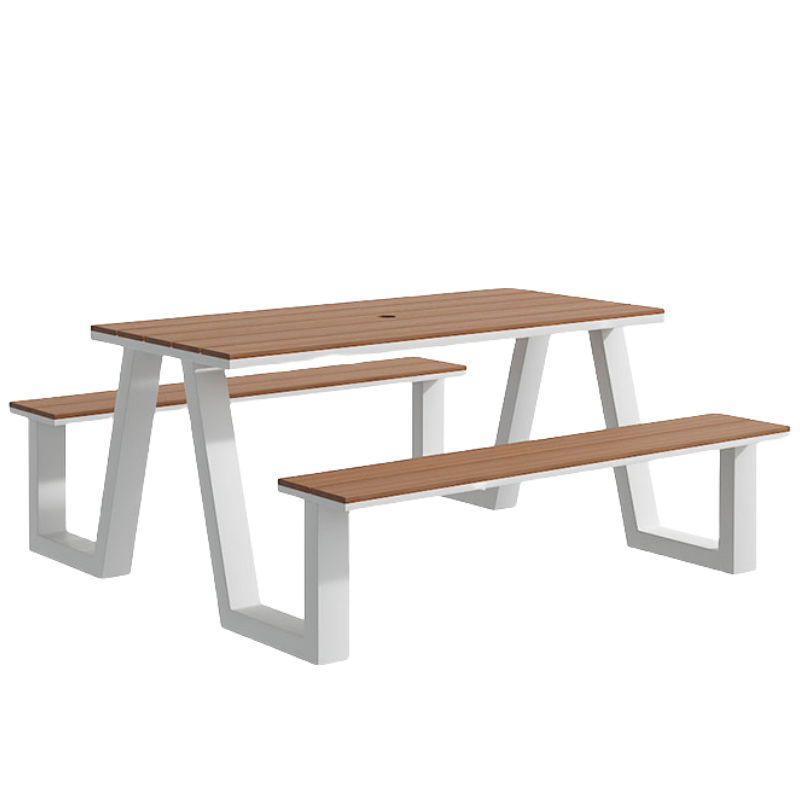 铭 思达庭院桌椅高清大图